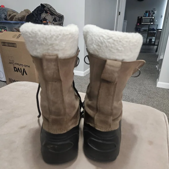 Sorel Chilanko Winter Boots Size 9 Brown Waterproof Insulated - Picture 2 of 7